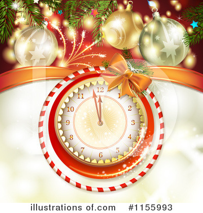 New Year Clipart #1155993 by merlinul