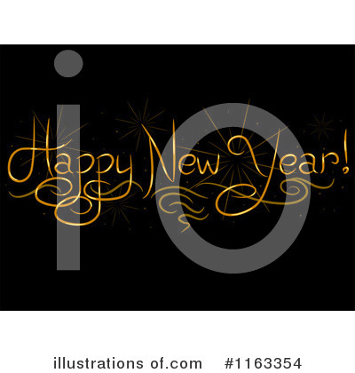 Royalty-Free (RF) New Year Clipart Illustration by BNP Design Studio - Stock Sample #1163354