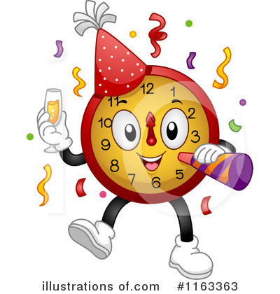 Royalty-Free (RF) New Year Clipart Illustration by BNP Design Studio - Stock Sample #1163363