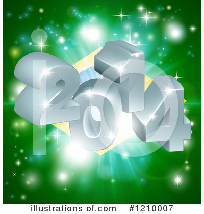 Royalty-Free (RF) New Year Clipart Illustration by AtStockIllustration - Stock Sample #1210007