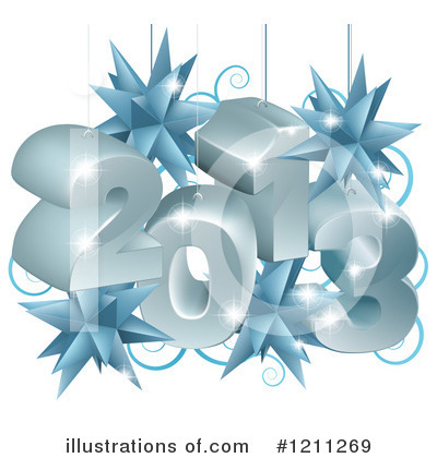 Royalty-Free (RF) New Year Clipart Illustration by AtStockIllustration - Stock Sample #1211269
