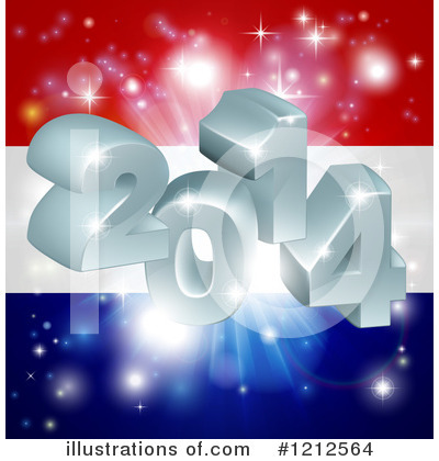 Royalty-Free (RF) New Year Clipart Illustration by AtStockIllustration - Stock Sample #1212564
