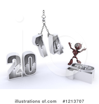 Royalty-Free (RF) New Year Clipart Illustration by KJ Pargeter - Stock Sample #1213707