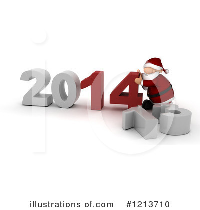 Royalty-Free (RF) New Year Clipart Illustration by KJ Pargeter - Stock Sample #1213710