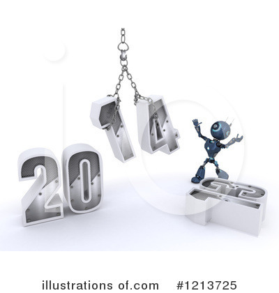 Royalty-Free (RF) New Year Clipart Illustration by KJ Pargeter - Stock Sample #1213725