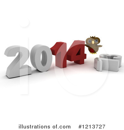 Royalty-Free (RF) New Year Clipart Illustration by KJ Pargeter - Stock Sample #1213727