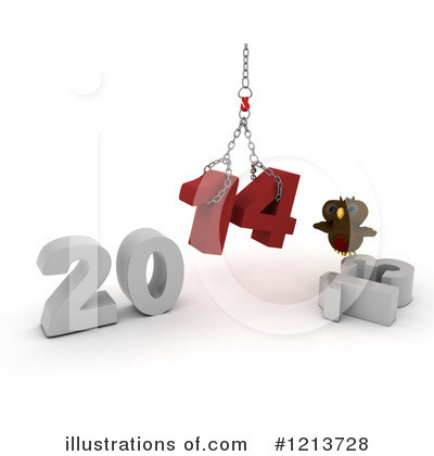 Royalty-Free (RF) New Year Clipart Illustration by KJ Pargeter - Stock Sample #1213728