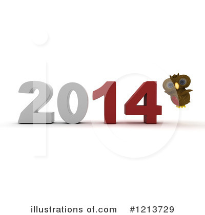 Royalty-Free (RF) New Year Clipart Illustration by KJ Pargeter - Stock Sample #1213729