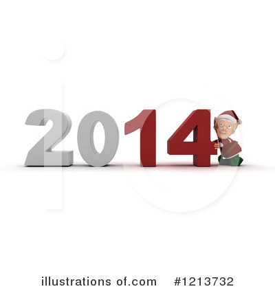 Royalty-Free (RF) New Year Clipart Illustration by KJ Pargeter - Stock Sample #1213732
