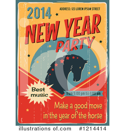 Royalty-Free (RF) New Year Clipart Illustration by Eugene - Stock Sample #1214414
