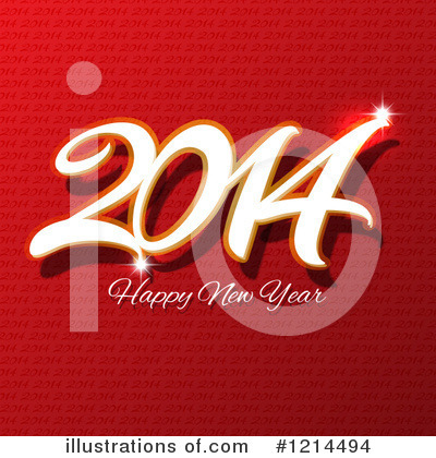 Royalty-Free (RF) New Year Clipart Illustration by KJ Pargeter - Stock Sample #1214494