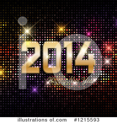 Royalty-Free (RF) New Year Clipart Illustration by KJ Pargeter - Stock Sample #1215593