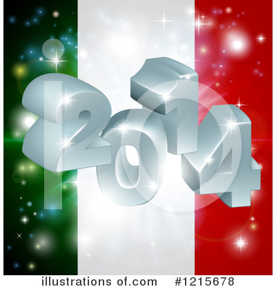 Royalty-Free (RF) New Year Clipart Illustration by AtStockIllustration - Stock Sample #1215678