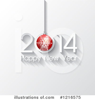 Royalty-Free (RF) New Year Clipart Illustration by KJ Pargeter - Stock Sample #1216575