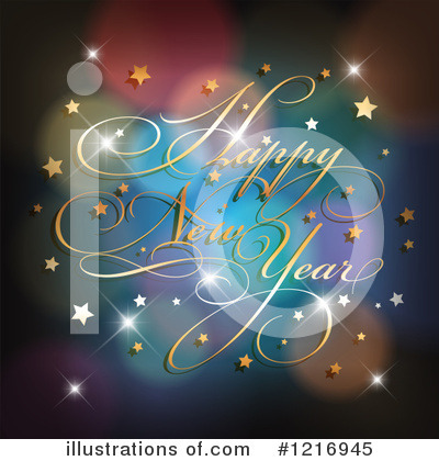 Royalty-Free (RF) New Year Clipart Illustration by KJ Pargeter - Stock Sample #1216945