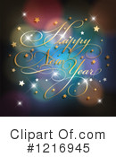 New Year Clipart #1216945 by KJ Pargeter