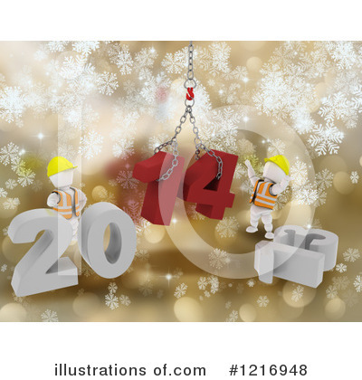 Royalty-Free (RF) New Year Clipart Illustration by KJ Pargeter - Stock Sample #1216948