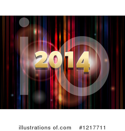 Royalty-Free (RF) New Year Clipart Illustration by elaineitalia - Stock Sample #1217711