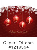 New Year Clipart #1219394 by KJ Pargeter