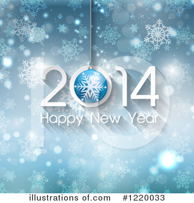 Royalty-Free (RF) New Year Clipart Illustration by KJ Pargeter - Stock Sample #1220033