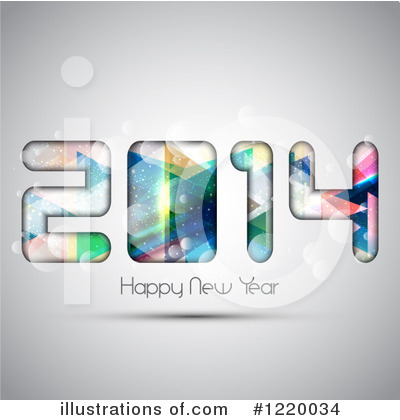 Royalty-Free (RF) New Year Clipart Illustration by KJ Pargeter - Stock Sample #1220034