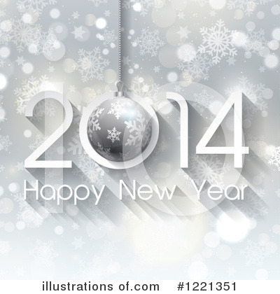 Royalty-Free (RF) New Year Clipart Illustration by KJ Pargeter - Stock Sample #1221351