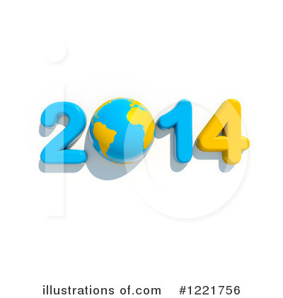Royalty-Free (RF) New Year Clipart Illustration by chrisroll - Stock Sample #1221756