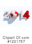 New Year Clipart #1221757 by chrisroll