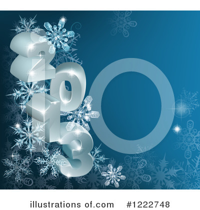 Royalty-Free (RF) New Year Clipart Illustration by AtStockIllustration - Stock Sample #1222748