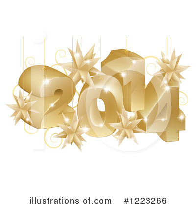 Royalty-Free (RF) New Year Clipart Illustration by AtStockIllustration - Stock Sample #1223266