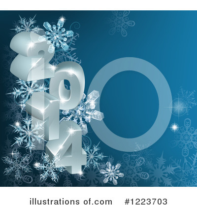 Royalty-Free (RF) New Year Clipart Illustration by AtStockIllustration - Stock Sample #1223703