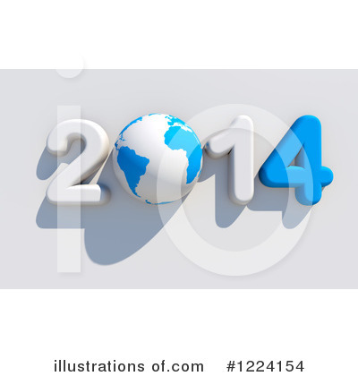 Royalty-Free (RF) New Year Clipart Illustration by chrisroll - Stock Sample #1224154