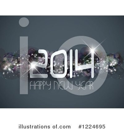 Royalty-Free (RF) New Year Clipart Illustration by KJ Pargeter - Stock Sample #1224695