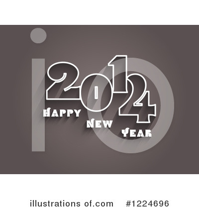 Royalty-Free (RF) New Year Clipart Illustration by KJ Pargeter - Stock Sample #1224696