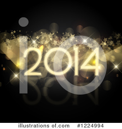 Royalty-Free (RF) New Year Clipart Illustration by KJ Pargeter - Stock Sample #1224994