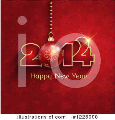 Royalty-Free (RF) New Year Clipart Illustration by KJ Pargeter - Stock Sample #1225000
