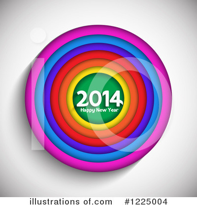 Royalty-Free (RF) New Year Clipart Illustration by KJ Pargeter - Stock Sample #1225004