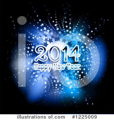 Royalty-Free (RF) New Year Clipart Illustration by KJ Pargeter - Stock Sample #1225009