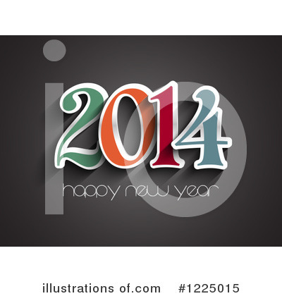 Royalty-Free (RF) New Year Clipart Illustration by KJ Pargeter - Stock Sample #1225015