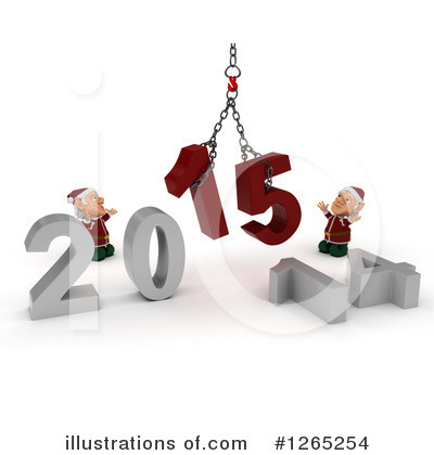 Royalty-Free (RF) New Year Clipart Illustration by KJ Pargeter - Stock Sample #1265254