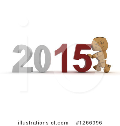 Royalty-Free (RF) New Year Clipart Illustration by KJ Pargeter - Stock Sample #1266996