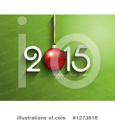 Royalty-Free (RF) New Year Clipart Illustration by KJ Pargeter - Stock Sample #1273616