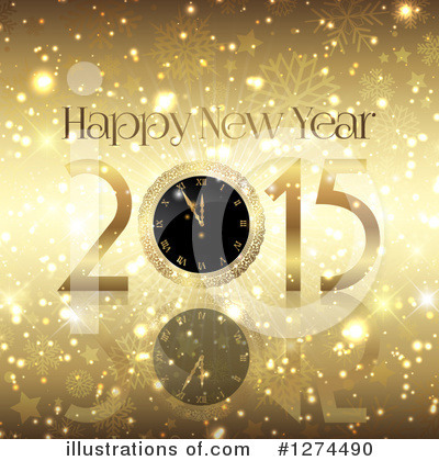 Royalty-Free (RF) New Year Clipart Illustration by KJ Pargeter - Stock Sample #1274490