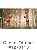 New Year Clipart #1278113 by KJ Pargeter