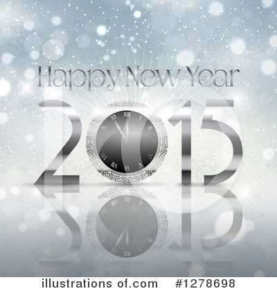 Royalty-Free (RF) New Year Clipart Illustration by KJ Pargeter - Stock Sample #1278698