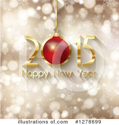 Royalty-Free (RF) New Year Clipart Illustration by KJ Pargeter - Stock Sample #1278699