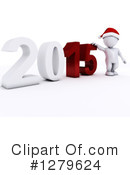 New Year Clipart #1279624 by KJ Pargeter