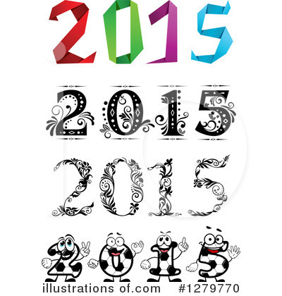 Royalty-Free (RF) New Year Clipart Illustration by Vector Tradition SM - Stock Sample #1279770