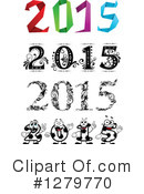 New Year Clipart #1279770 by Vector Tradition SM