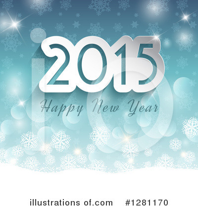 Royalty-Free (RF) New Year Clipart Illustration by KJ Pargeter - Stock Sample #1281170